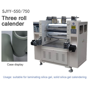 China Werbeartikel automatische Drei-Rollen-Kalender maschine mit zylindrischer Hohl walze - Product Image 4