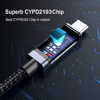 Nouveauté câble de données certifié USB-IF Super Speed USB4 Gen4 80Gbps 16K 60Hz compatible avec Thunderbolt 5