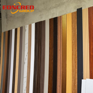 Waterproof <strong>Wall</strong> <strong>Covering</strong> Materials Cheap Price Wpc <strong>Wall</strong> Panel Interior Exterior <strong>Wall</strong> Decoration - Product Image 1