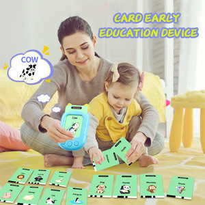 AiJH Cartes Flash <span class=keywords><strong>Anglais</strong></span> Parler Apprentissage Ressources éducatives Langue Cartes papier Machine d'apprentissage Jouets - Product Image 4