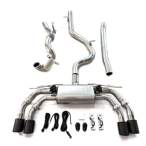 Cho <span class=keywords><strong>audi</strong></span> S3 2.0T 2015 2023 điều chỉnh hệ thống ống xả downpipe phần giữa đuôi phần catback ống xả điện tử muffler - Product Image 1