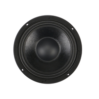 Haut-parleur médium de 8 pouces en fibre de carbone avec contour en tissu, aimant en ferrite de 30 oz, 4 ohms, 200 W, haut-parleur audio alimenté pour les médiums et les basses