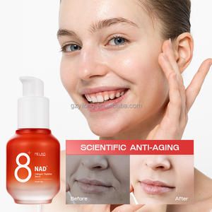 Suero facial Nad Suero peptídico antienvejecimiento Mejora la elasticidad de la piel Firmeza Colágeno coreano NAD + Suero facial peptídico - Product Image 6