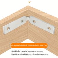 Support d'angle en métal plat personnalisé en forme de L galvanisé Support d'angle triangulaire à angle droit