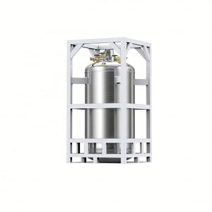 Technologie avancée DPL450 Réservoir de Dewar en acier inoxydable pour azote liquide avec flacon à vide électronique Noz - Product Image 3