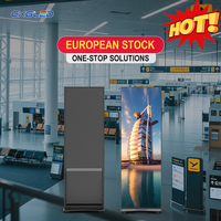 Afficheur LED pliable P1.86 GOB, écran vidéo intérieur résistant aux chocs et étanche, afficheur LED sans soudure
