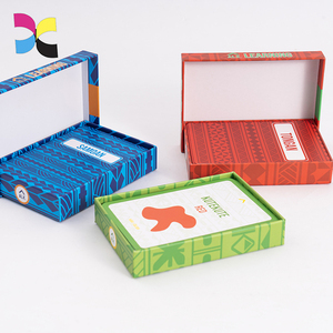 Tarjetas <span class=keywords><strong>Flash</strong></span> impresas personalizadas de alta calidad, fabricante de juegos de cartas de diferentes estilos, <span class=keywords><strong>papel</strong></span> recubierto de <span class=keywords><strong>papel</strong></span> de Arte de cartón - Product Image 2