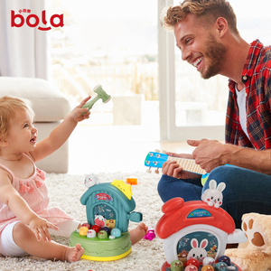 Juegos interactivos de mesa para martillar, juguete Whac-a-mole para bebés, martillo Musical eléctrico, juegos de mesa para niños - Product Image 3