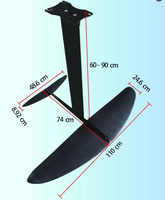 Planche de surf en carbone 3K, hydrofoil, wingfoil, foil de windsurf