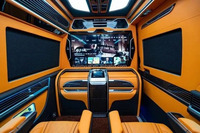 Kit complet d'aménagement intérieur Sprinter Executive : Sièges inclinables électriques, banquette, rideaux de cloisonnement, LHD RHD, d'usine
