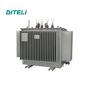 DITELI S11 seriesHigh Voltage 10kv 6.6kv 11kv 380v 2500 kva 250kva 50 kva transformer transformer oil immersed distribution tran
