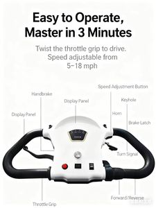 Voiturette de golf électrique à quatre roues, chariot de golf, certifiée EEC, nouveau véhicule de loisirs pour les promenades décontractées - Product Image 4