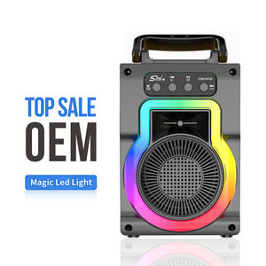 ZQS14102 Mini microphone intégré Audio Portable chant à la maison karaoké famille sans fil BT haut-parleur Portable extérieur avec micros - Product Image 2