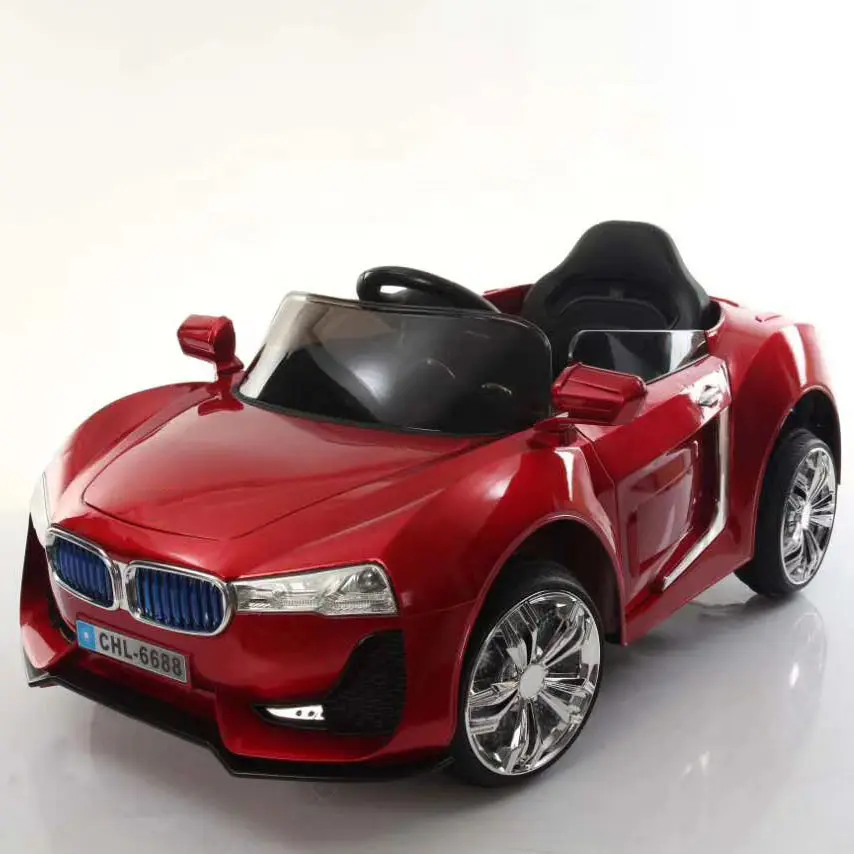 Carro elétrico infantil com quatro rodas de flash e absorvedor de choque
