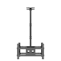 Soporte de Techo para TV de Pantalla Plana de 32-75 Pulgadas, VESA Máximo 600x400mm, Soporte de Techo Ajustable Compatible con la Mayoría de los Televisores LCD LED OLED 4K