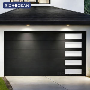 <span class=keywords><strong>Puerta</strong></span> de <span class=keywords><strong>Garaje</strong></span> Seccional Aislada de Aluminio de Alta Eficiencia Energética RICHOCEAN Villa <span class=keywords><strong>Motor</strong></span> Lift - Product Image 1