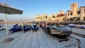 Molo Galleggiante in Plastica per Moto d'Acqua, Imbarcazioni e Barche <span class=keywords><strong>a</strong></span> <span class=keywords><strong>Motore</strong></span> - Product Image 3