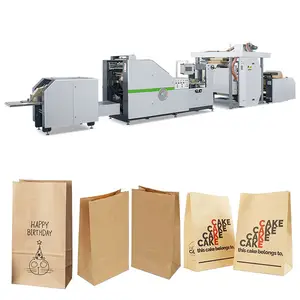 ROKIN BRAND Bom Serviço Ounuo Preço Computadorizado Máquinas Square Bottom Paper Bag Making Machine