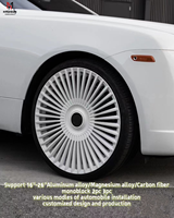 Jantes en alliage multi-rayons personnalisées HADISON HD1190, roues forgées 5x112 5x120 19 20 21 22 pouces pour Rolls-Royce Ghost Phantom Spectre