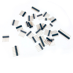 Conector de pines macho para placa PCB, paso de 1mm y 2mm, 5, 4, 20, 40, 14mm, 127mm, 254mm, 2.54mm, 1.27mm, 2.54mm, SMD, SMT - Product Image 1