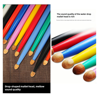Han véritable marchandises Jazz ensemble de baguettes pour enfants 5A 7A 5B 2B noyer hickory matériel basson Instruments de musique accessoires