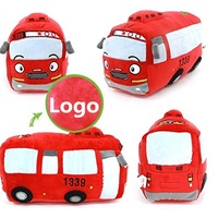 Jouet pour enfants promotionnel, jouet en peluche personnalisé pas cher, jouet en peluche bus, mode, mignon, mini jouet en peluche doux, jouet en peluche bus