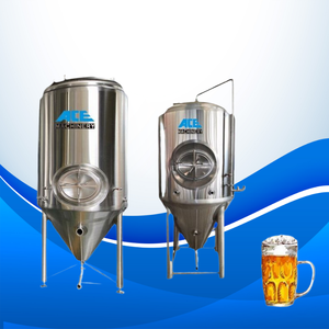 Réservoir de mélange chimique pour bière, avec pompe et moteur contrôlés par PLC, en acier inoxydable, de 50 à 1000 L, personnalisable par Ace Factory - Product Image 1