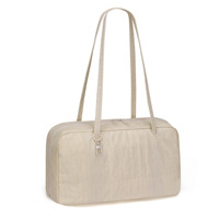 Nouveau sac à bandoulière unisexe en nylon, tendance, sportif, décontracté, pliable, avec fermeture éclair, durable, imperméable, portable, grande capacité