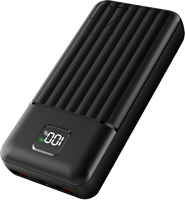 Batterie externe double USB 10 000 mAh 20 000 mAh, charge rapide 22,5 W avec coque ABS