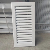 Grilles d'aération en alliage d'aluminium personnalisées en usine, étanches, avec installation facile