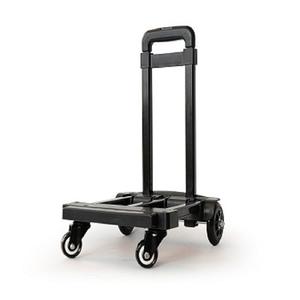 Foldable <b>Telescopic</b> <b>Hand</b> <b>Held</b> 2 4 Wheel Portable Luggage Trailer Trolley Heavy Duty Outdoor Shopping Cart Durable Grocery Luggag - Product Image 3