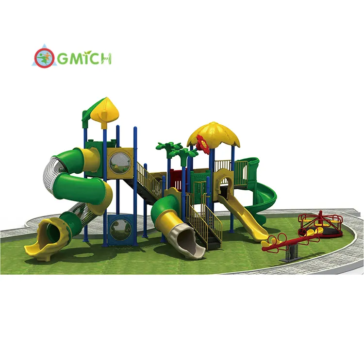 Primary school china child playground plastic playground slide kids sliding toys