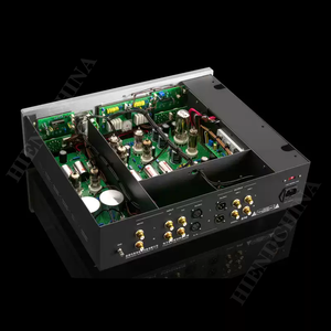 MUZISHARE Préamplificateur à tubes R90 6KE8*6/12AX7*2/12DT5/17BE3 Réglage de la fréquence <span class=keywords><strong>phono</strong></span> entièrement équilibré avec télécommande - Product Image 3