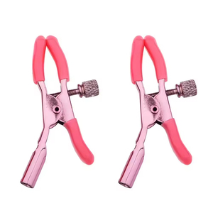 Pince à tétons en métal BDSM, jouet pour adultes, en acier inoxydable durable, réglable, accessoires érotiques pour couples, jeux intimes - Product Image 2
