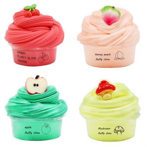 <b>Polymer</b> Clay Polimer Clay Slime Mud Cotton Mud Slime 200ml Cherry Slime - Product Image 4