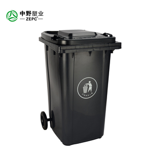 توريد من المصنع مباشرة سلة مهملات لإعادة التدوير في الهواء الطلق 240L مع عجلات - Product Image 3