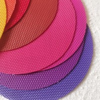 Nouveau tissu en maille multicolore tressé pour mobilier d'extérieur, pare-soleil et moustiquaire 2026