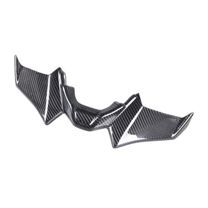 YAMAHA <span class=keywords><strong>MT</strong></span>-<span class=keywords><strong>07</strong></span> <span class=keywords><strong>SP</strong></span> 21-24 Cubierta de extensión de pico de fibra de carbono, alerones delanteros, carenado, accesorios de alerón aerodinámico CLASE A - Product Image 1