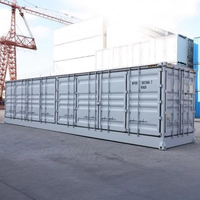 Conteneur maritime de 40 pieds de haute qualité, directement de l'usine, avec porte latérale, structure en acier, fournisseur de premier plan