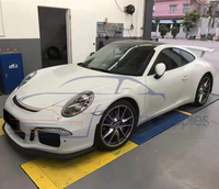 Personnalisation 1:1 de la voiture d'origine pour 911 991.1 991 Gt3 2012-2016 Kit carrosserie Pare-chocs avant et arrière et diffuseur de lèvres Spoiler