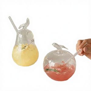 Bicchiere da Vino a Forma di Frutta <span class=keywords><strong>Mr</strong></span> Panda, Creativo per Cocktail e Bevande Fredde, Design Molecolare, Capacità 130ml/410ml, Vetro Senza Piombo - Product Image 4
