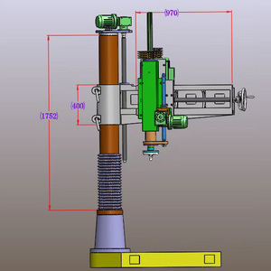 Hualong HLD-300 Máy Khoan Lõi Kim Cương Tự Động Máy Khoan Lỗ Cắt Dọc Đá Cho Đá Granit Đá Cẩm Thạch - Product Image 4