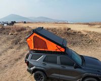 Tente de toit de voiture imperméable pour 4 personnes, toutes saisons, avec toit rigide en aluminium, hauteur supérieure à 3000 mm, pour l'extérieur