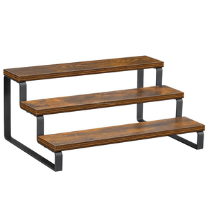 Vendita calda della cucina dispensa dell'organizzatore del gabinetto con il supporto di <span class=keywords><strong>legno</strong></span> del controsoffitto della spezia per il piatto e la ciotola - Product Image 1
