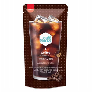 Importation coréenne Samlip Noisette <span class=keywords><strong>Café</strong></span> noir américain Thé glacé à la pêche 230ml Goût amer frais pour enfants - Product Image 4