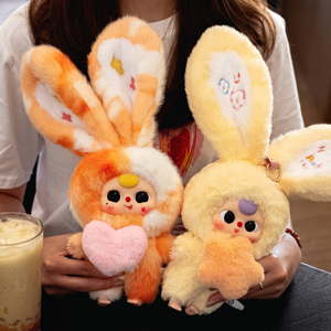 Cureplaneta Baby Three-Lily Rabbit <span class=keywords><strong>Town</strong></span> V3 Caja Sorpresa, Adorable Conejito Residente, Tu Propio País de las Maravillas en Miniatura, 15-25cm 25-36m - Product Image 1