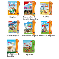 Libro Electrónico Inteligente de Plástico para Niños en Edad Preescolar, Educativo, con Batería, para Aprender Inglés y Multilingüe, Gran Venta
