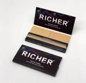 Portable Travel Smoking <b>Kit</b> King Size <b>Rolling</b> Paper Set with Mini Grinder Metal Tray Smell Proof Bag Smoking Set - Product Image 2