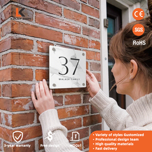 Kelly tùy chỉnh thép không gỉ dấu hiệu điện tử trong nhà số phòng khách sạn số cho thương mại dân cư sử dụng - Product Image 3