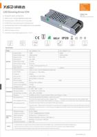 Alimentation LED simple en aluminium 150W, dimmable Triac 0-10V/1-10V CC, pour éclairage IP20, interrupteur étanche 24V/12V 12VDC